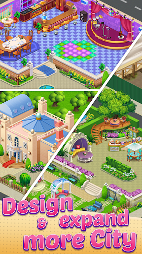 Merge City - Decor Mansion, Manor, Villa Games apkpoly screenshots 4