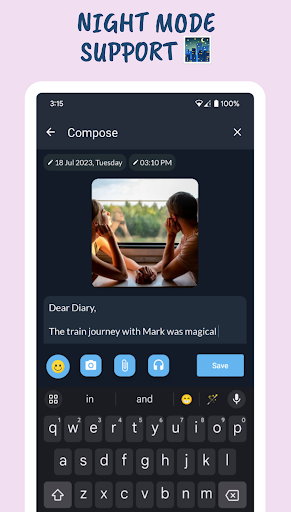 My Dear Journal Self Talk