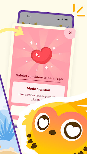 Jogo Quiz de Casal - LovBirdz Captura de Tela do Aplicativo Android 2