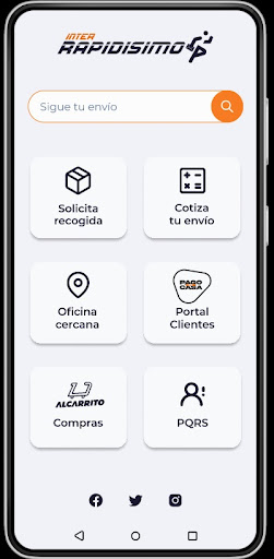 Android application Inter Rapidisimo S.A. screenshort