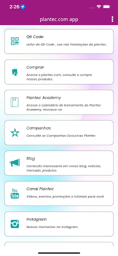Android application Plantec screenshort
