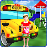 Kids School Trip Bus Game 3D icon