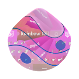 Rainbow tail GO Keyboard icon