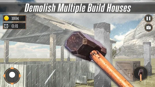 Virtual House Destruction Sim
