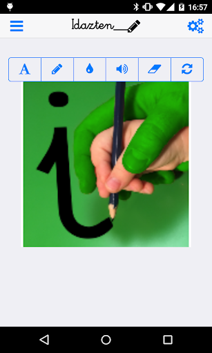 Android application Idazten screenshort