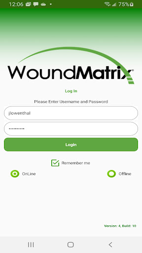 WoundMatrix Lite Screen 2