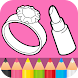 Beauty Coloring Pages - Androidアプリ