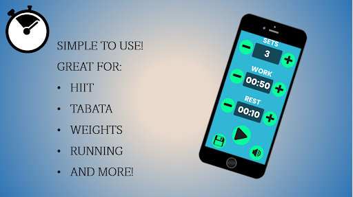 Android application Interval Workout Timer screenshort