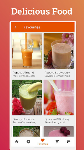 Juice Recipes Screen 3