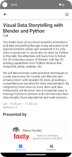 PyCon US Screen 3