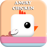 Cover Image of Download Angry Chicken - square bird - stacky bird 2020 1.8 APK