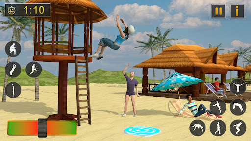 Android application Backflip Challenge:Stunt Games screenshort