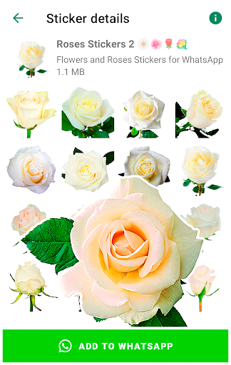 Roses Stickers for WhatsApp screenshot 9