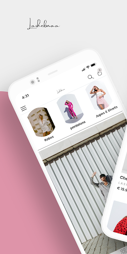 Android application LASHEKINAA screenshort