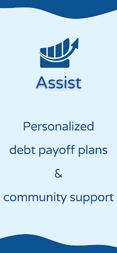 Android application Assist: Social Debt Payoff screenshort