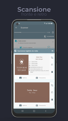 Anteprima dell'app