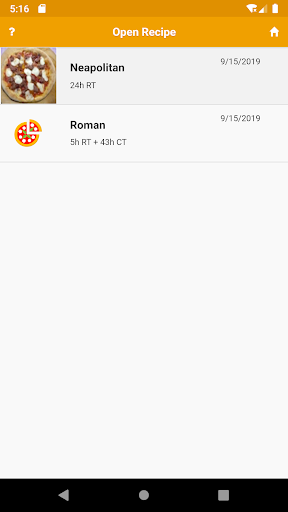 PizzApp+ Screen 2