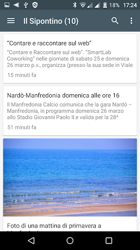 Manfredonia notizie locali Screen 2