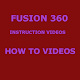 FUSION 360 instruction videos Laai af op Windows