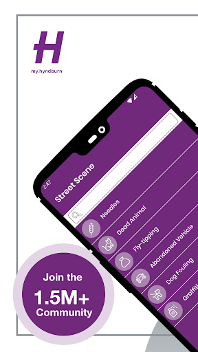 Android application my.hyndburn screenshort