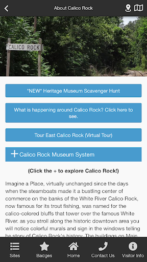 Welcome to Calico Rock Screen 2