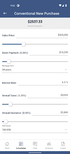 FBC Mortgage: Simple Loan Screen 3