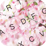 Pink Sakura Keyboard Theme icon