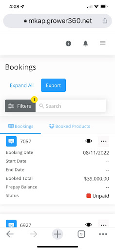 MKAP Grower360 Screen 3