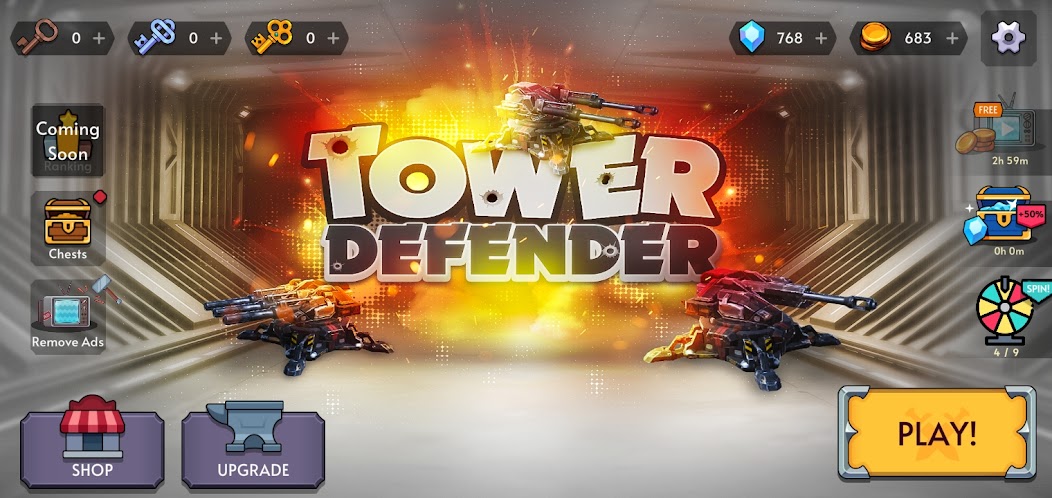 Tower Defender - Turret Gunner