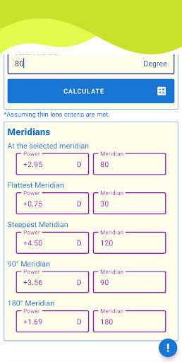 Lens Meridian Power Screen 3