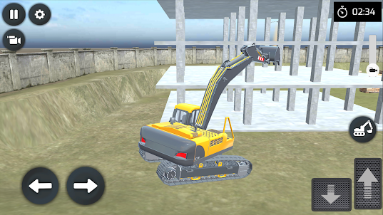Construction Excavator Loader