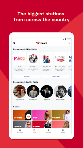 iHeart: Music, Radio, Podcasts screenshot