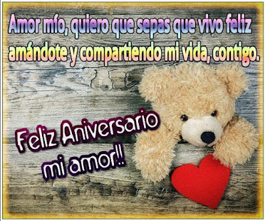 Frases de Feliz Aniversario Amor 1.3 APK screenshots 3