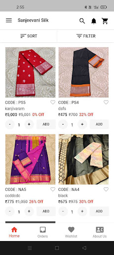 Sanjeevani Silk - Saree Shop Screen 2