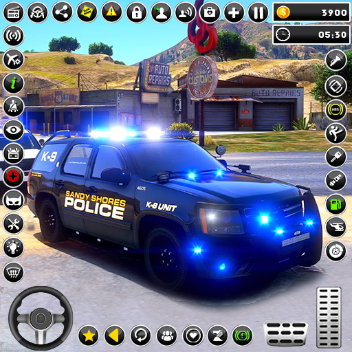 Police Car Driving Car Game 3D  Icon