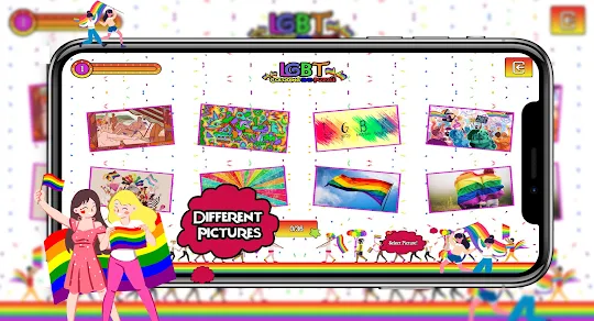 LGBT-Regenbogenfärbung