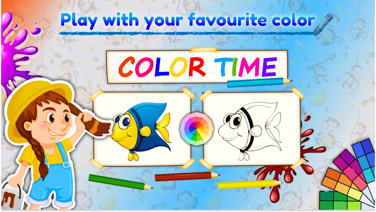 Coloring Game, Paint & Frame - New - (Android)