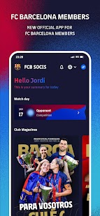 FC Barcelona Members Screenshot