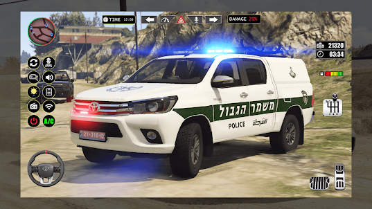 Border Police Toyota Driving