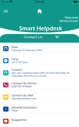 Ifms helpdesk FZ Screen 2