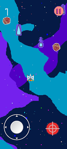 Android application Space Ship Shooter screenshort