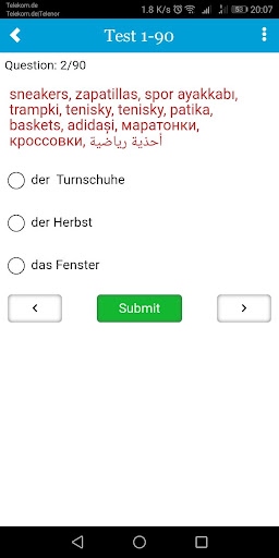 DER DIE DAS