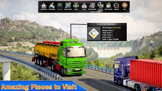 Euro Truck Racing Simulator 3d