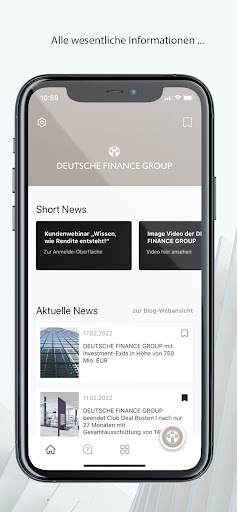 Android application DEUTSCHE FINANCE GROUP screenshort