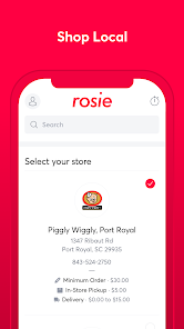 Rosie Online Grocery Shopping/Delivery Service thru Gooseberries Fresh Food  Market