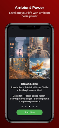 Android application Ambient Noise screenshort