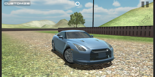 Android application EXTREME CAR REALISTIC DRIVING screenshort