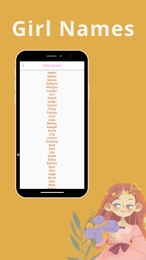 girl name Screen 3