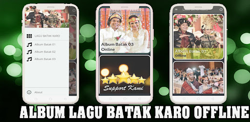 Android application Lagu Batak Karo screenshort