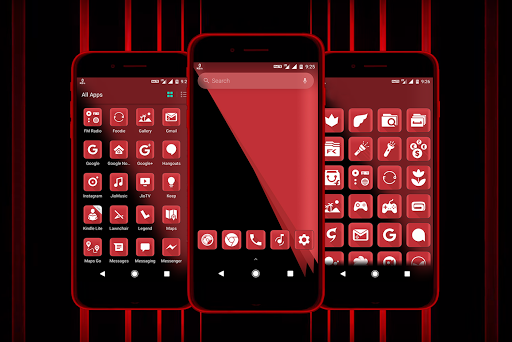 Android application Red screenshort